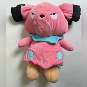 Build a Bear Pokémon Snubull Plush Pink No Sound